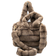 Borsa in eco pelliccia