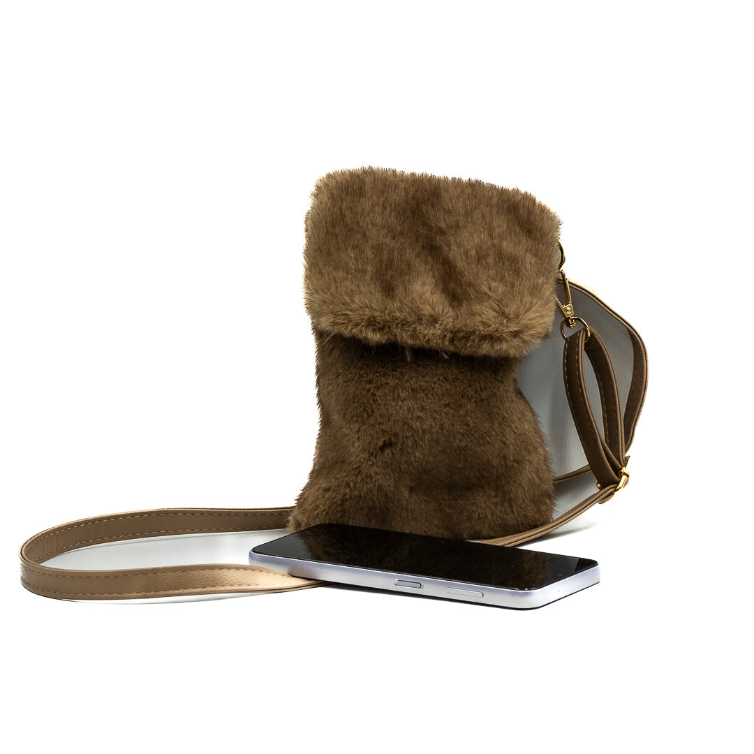 Tracolla ecco pelliccia