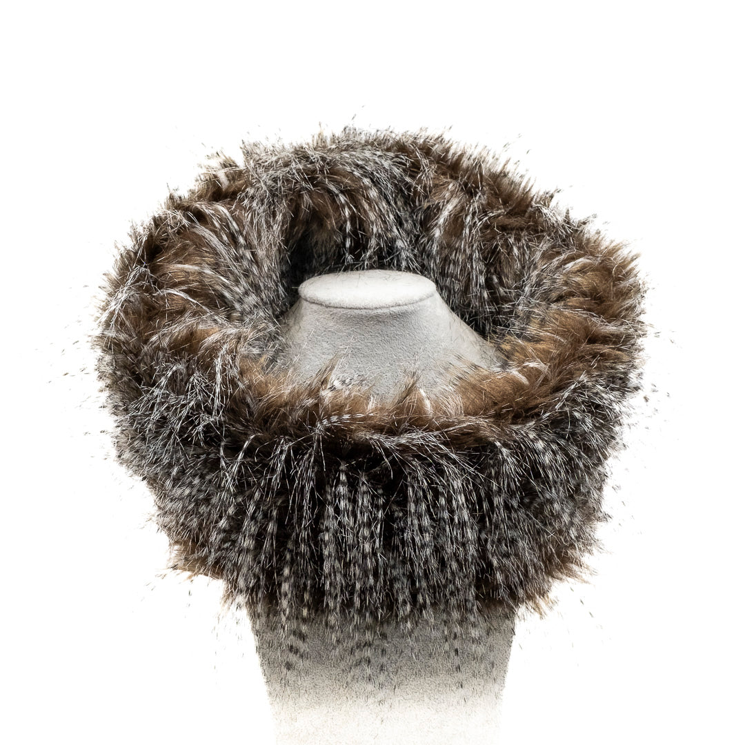 Scalda collo in eco pelliccia