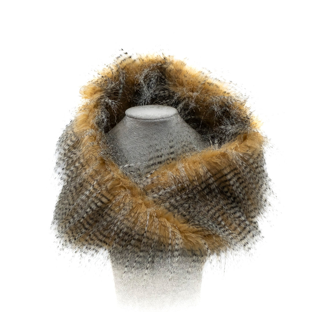 Scalda collo in eco pelliccia