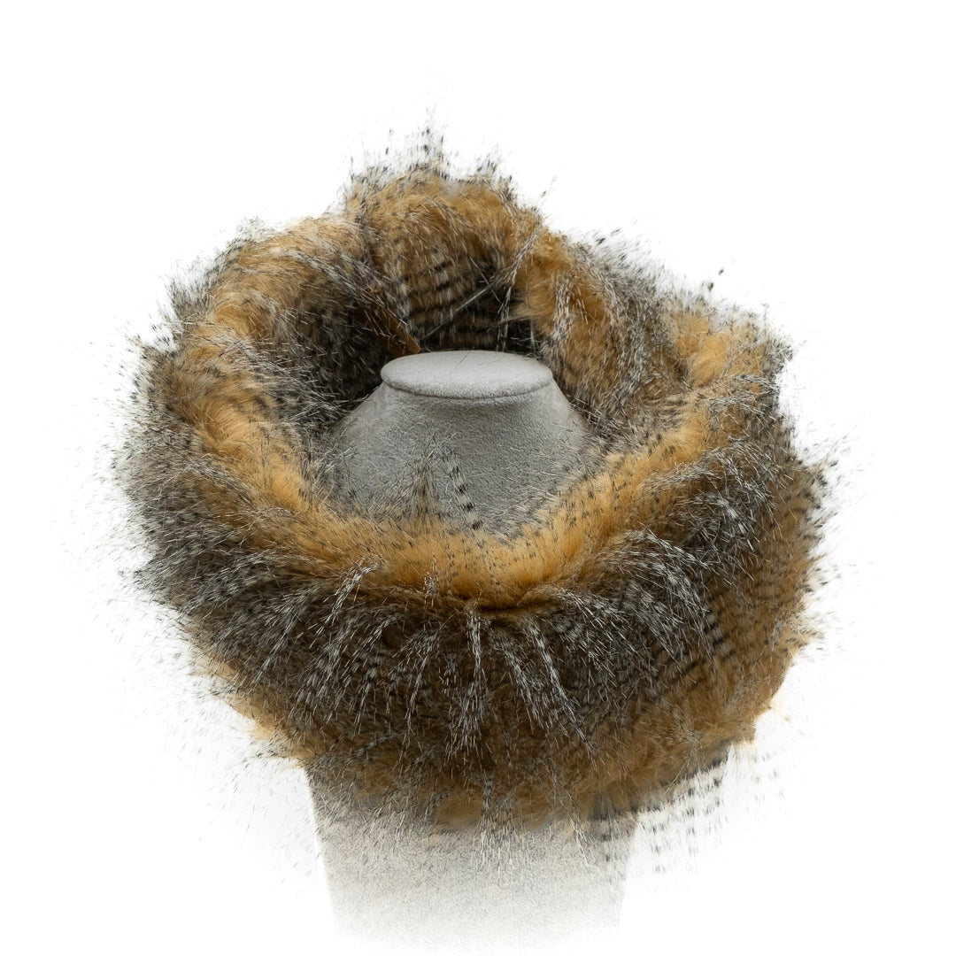 Scalda collo in eco pelliccia