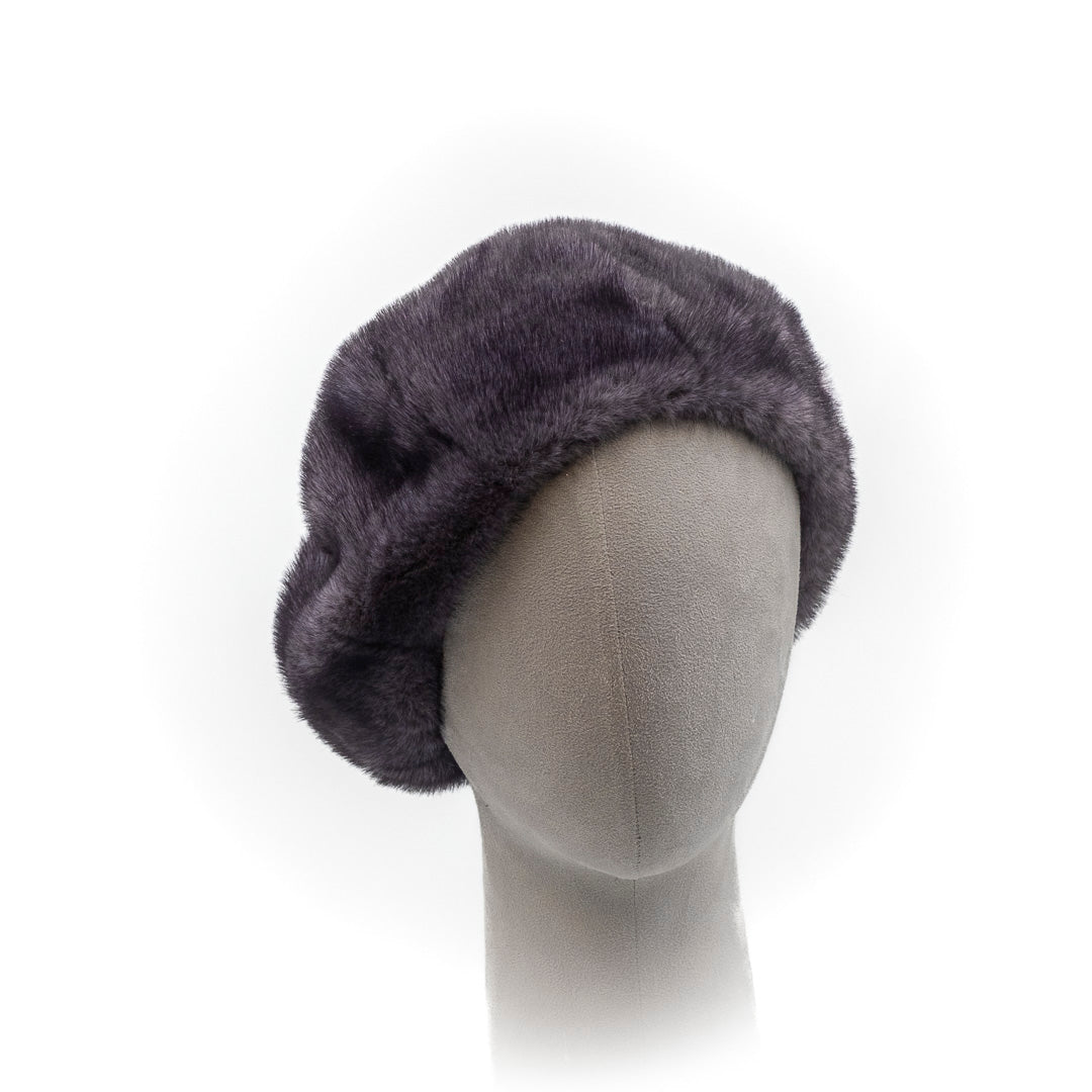 Berretto in eco pelliccia