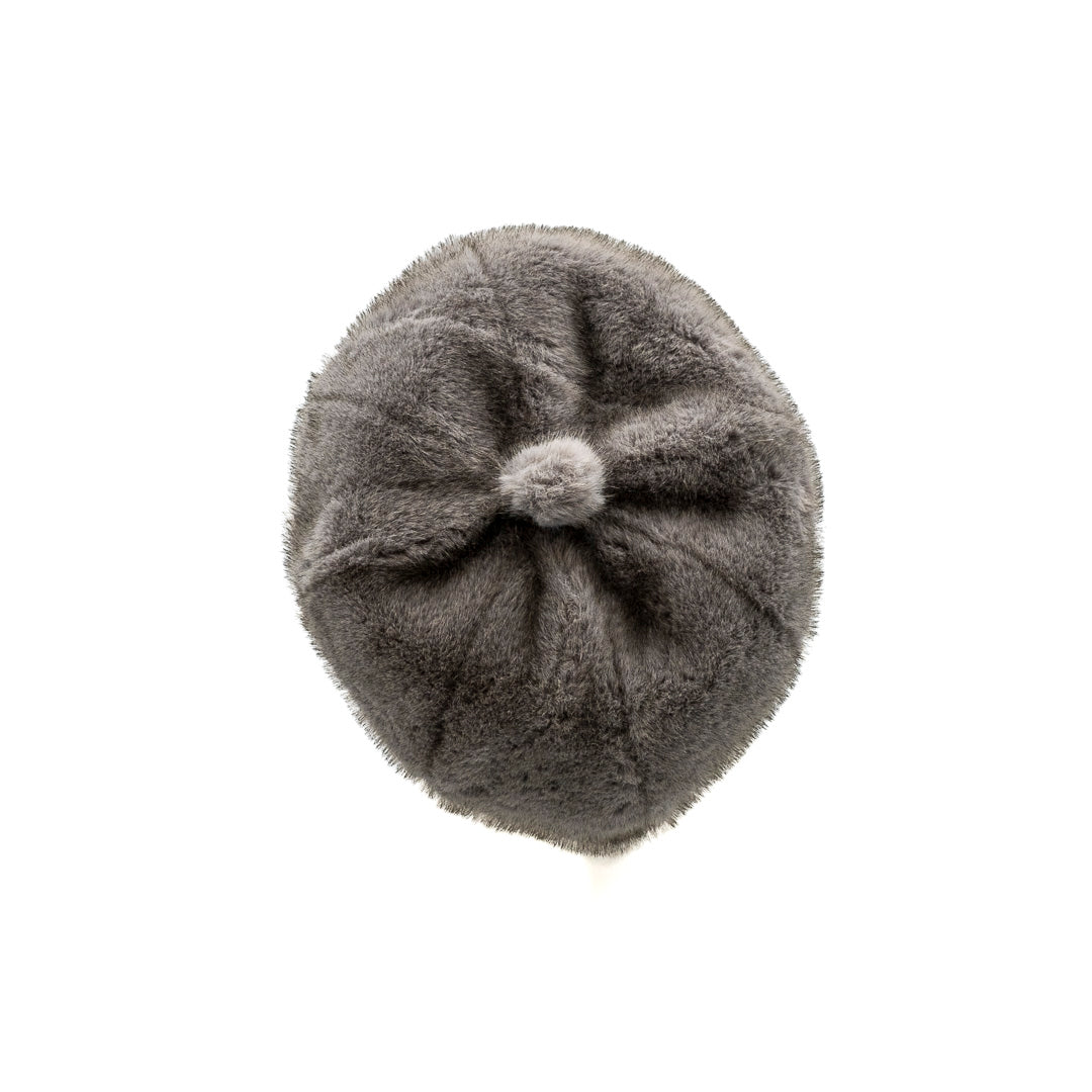 Berretto in eco pelliccia