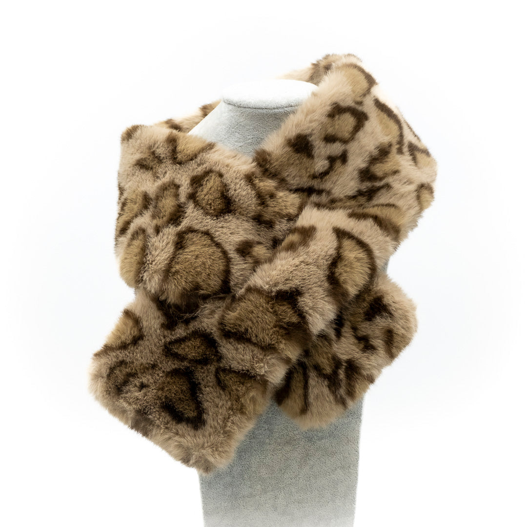 Sciarpa in eco pelliccia