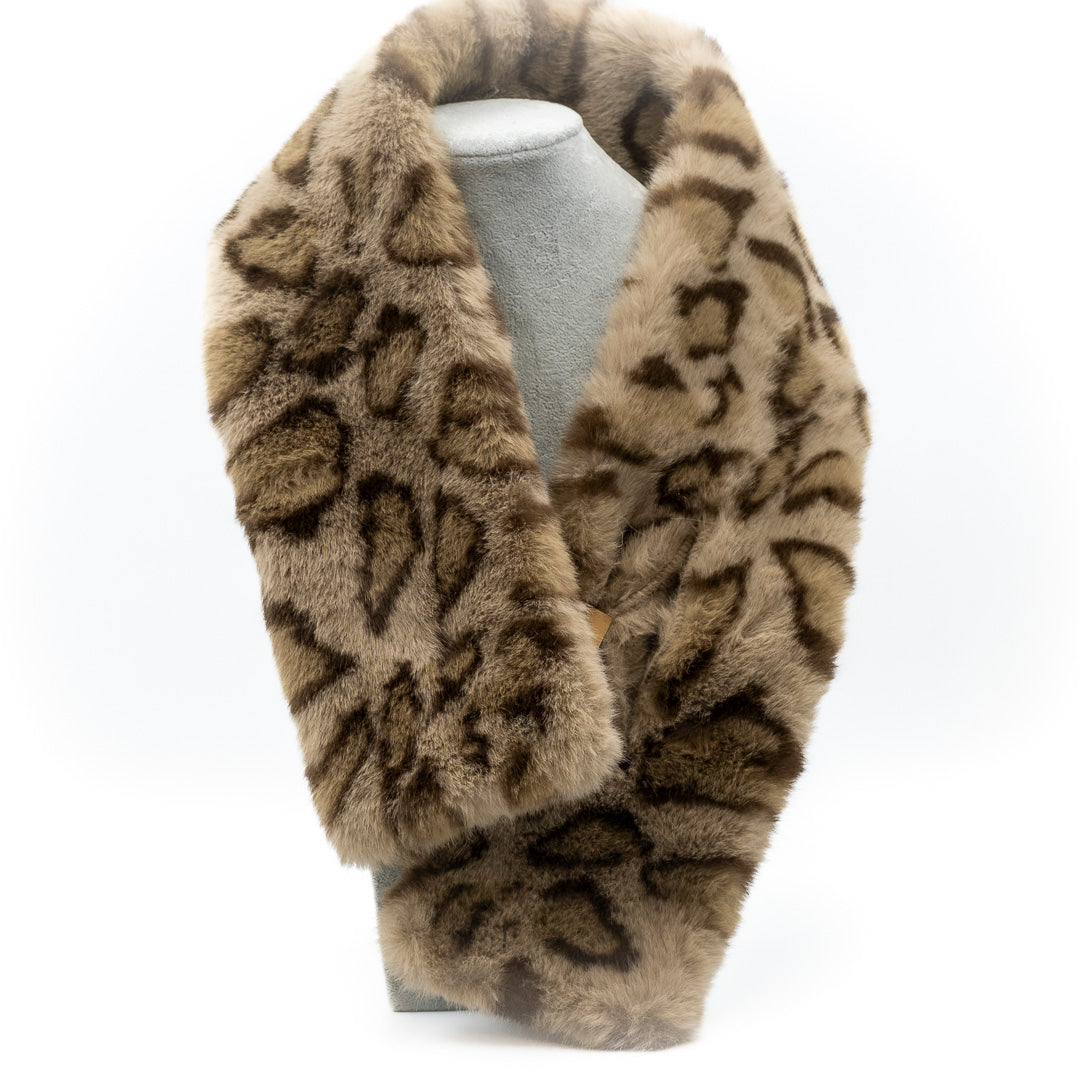 Sciarpa in eco pelliccia