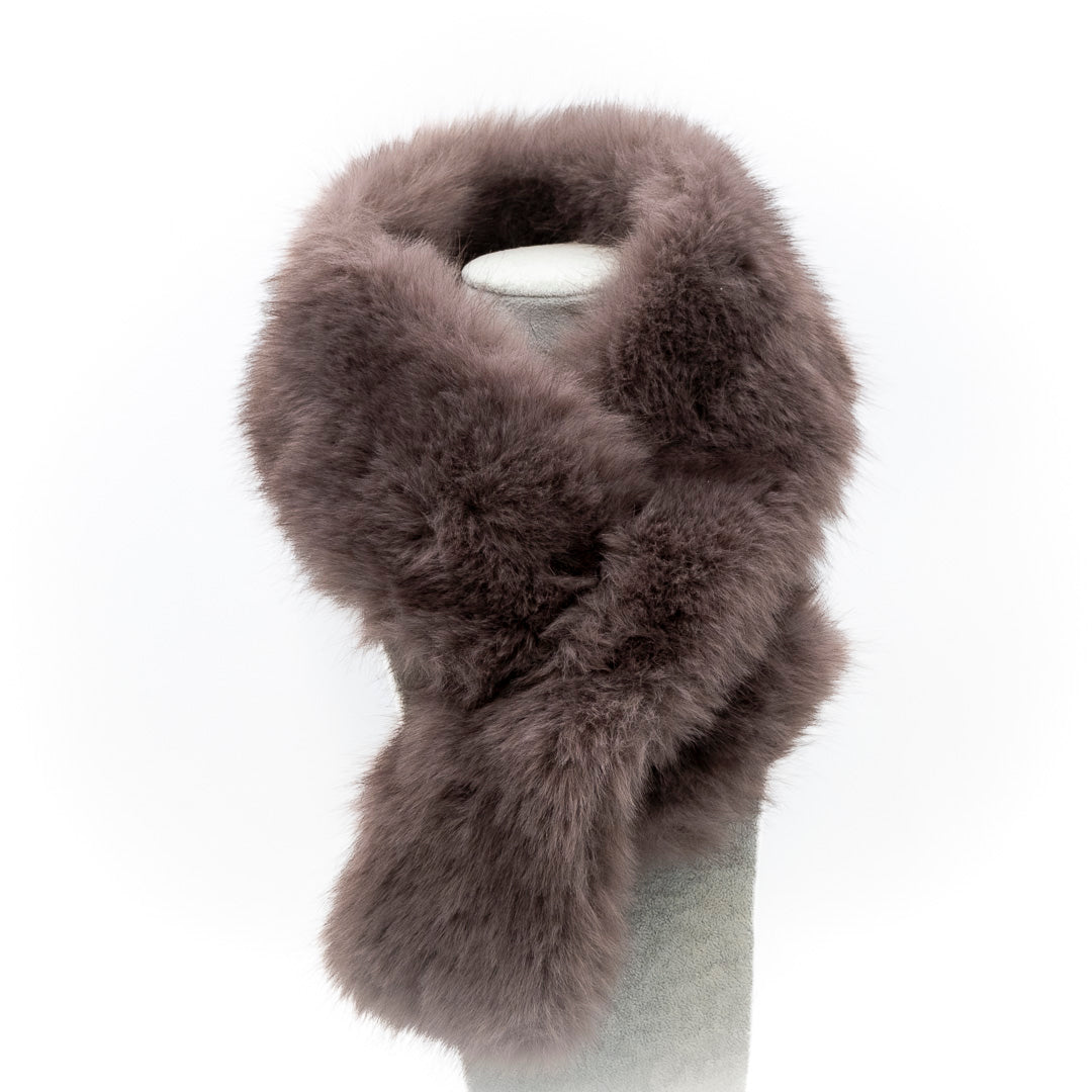 Sciarpa in eco pelliccia