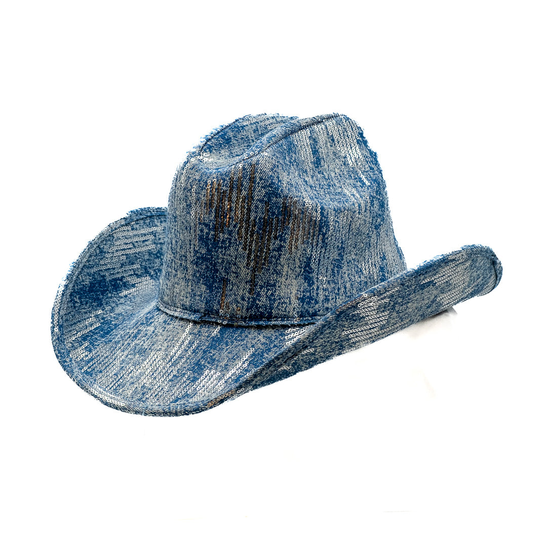 Cappello cowboy in jeans