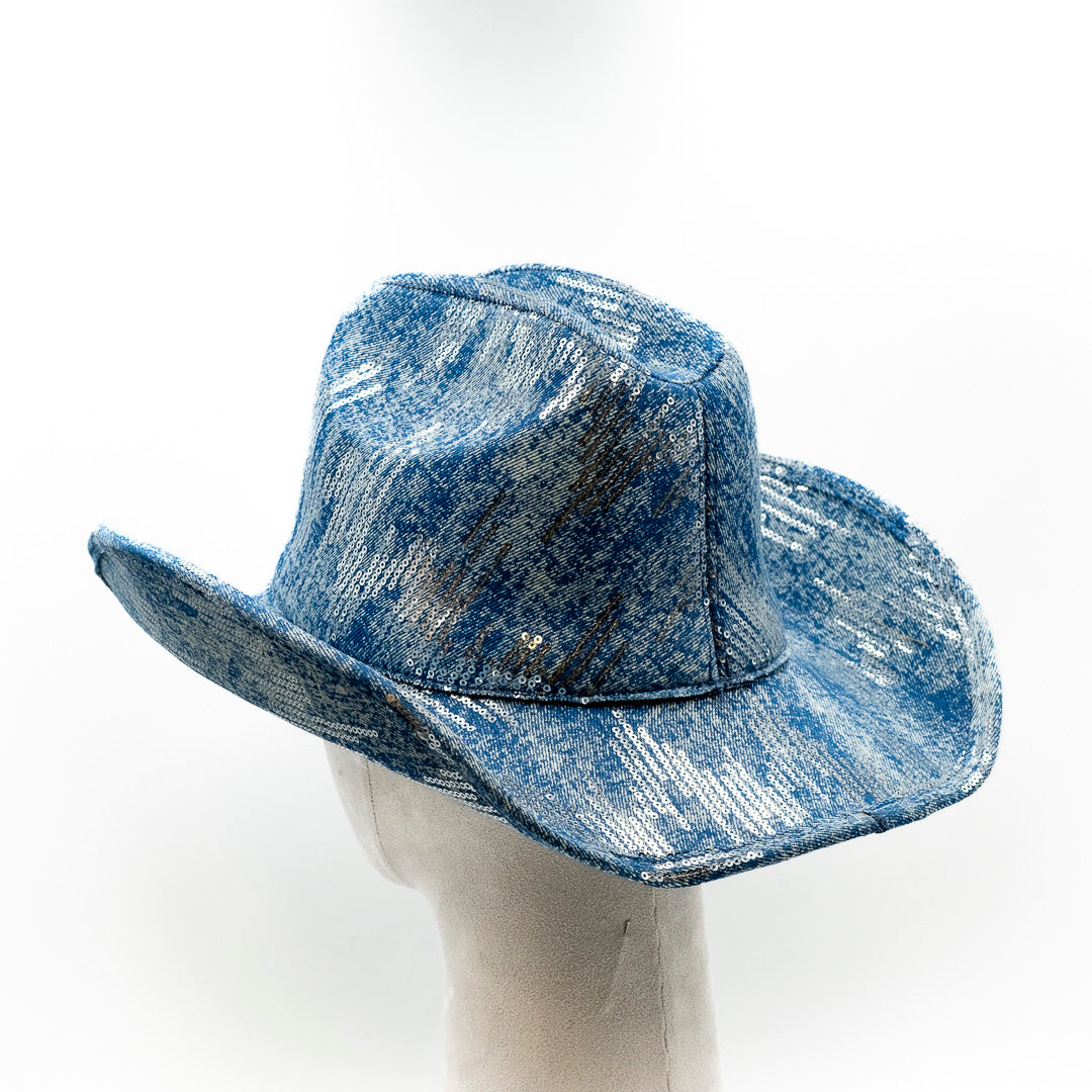 Cappello cowboy in jeans