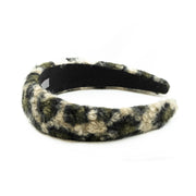 Cerchio imbottito per capelli maculato