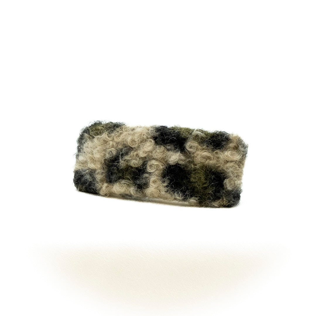 Fermaglio maculato largo