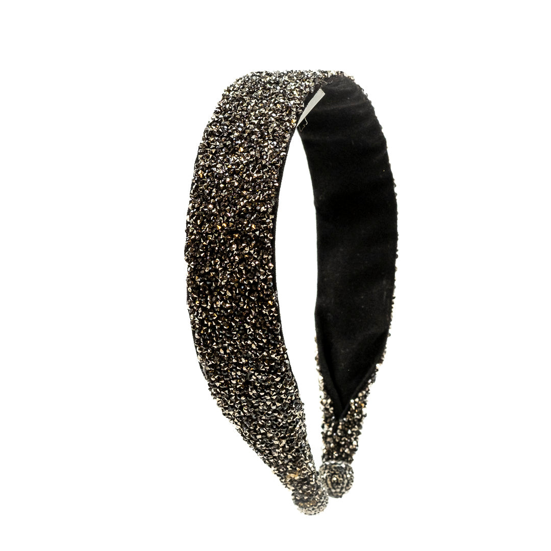 Cerchio fascia glitter strass