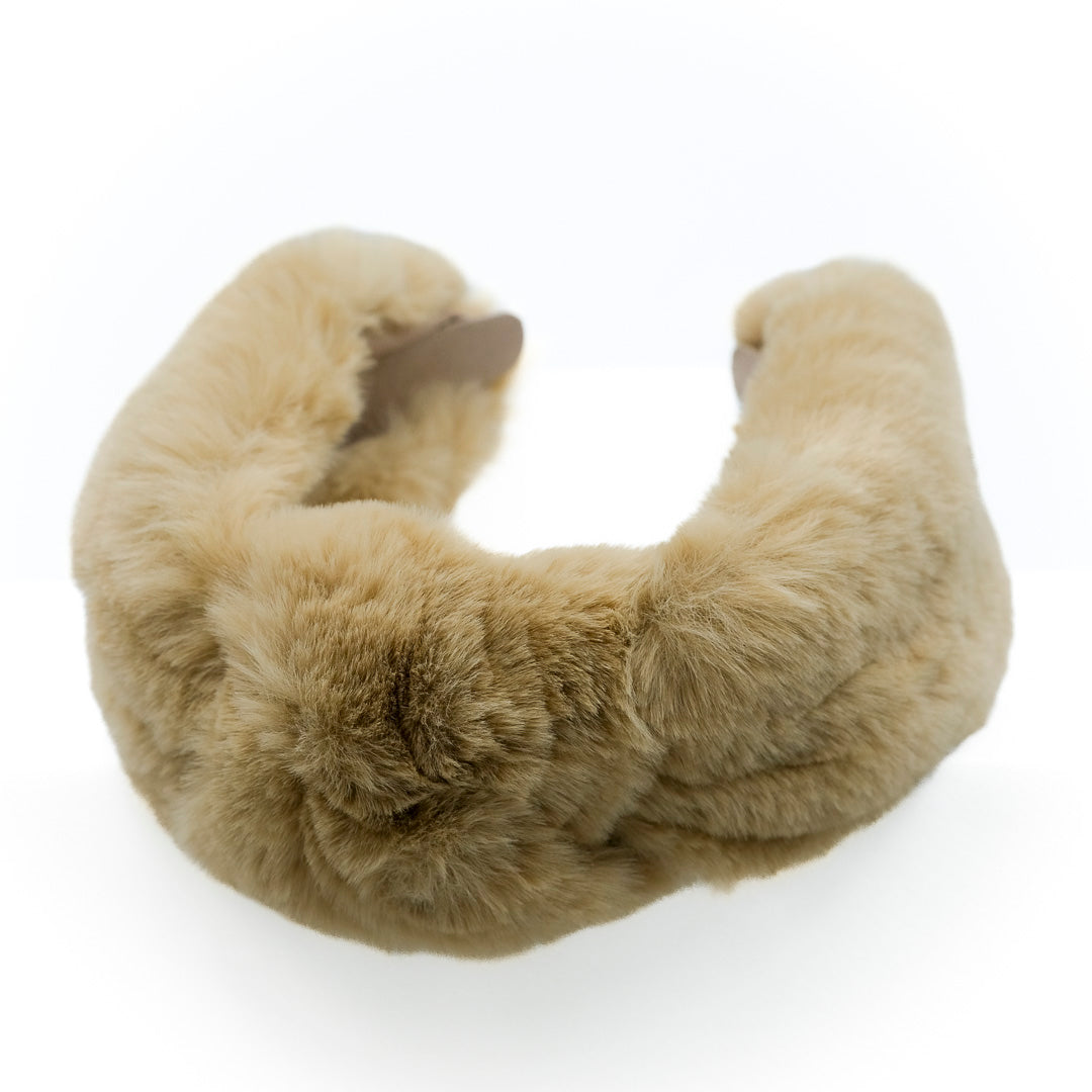 Cerchio con nodo in eco pelliccia