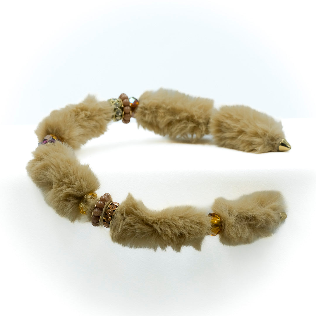 Cerchietto in pelliccia