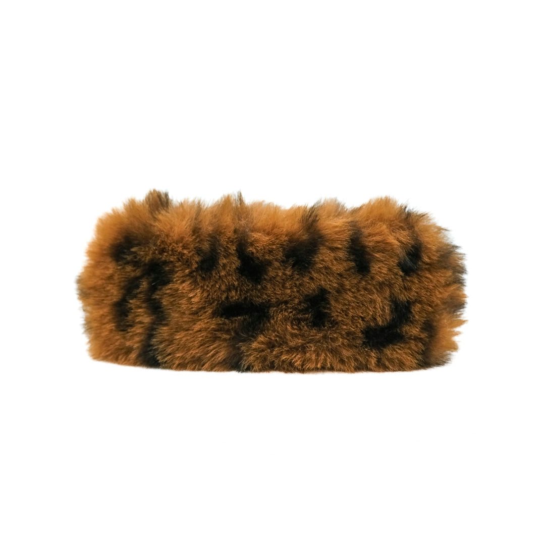 Fermaglio per capelli pelliccia maculato