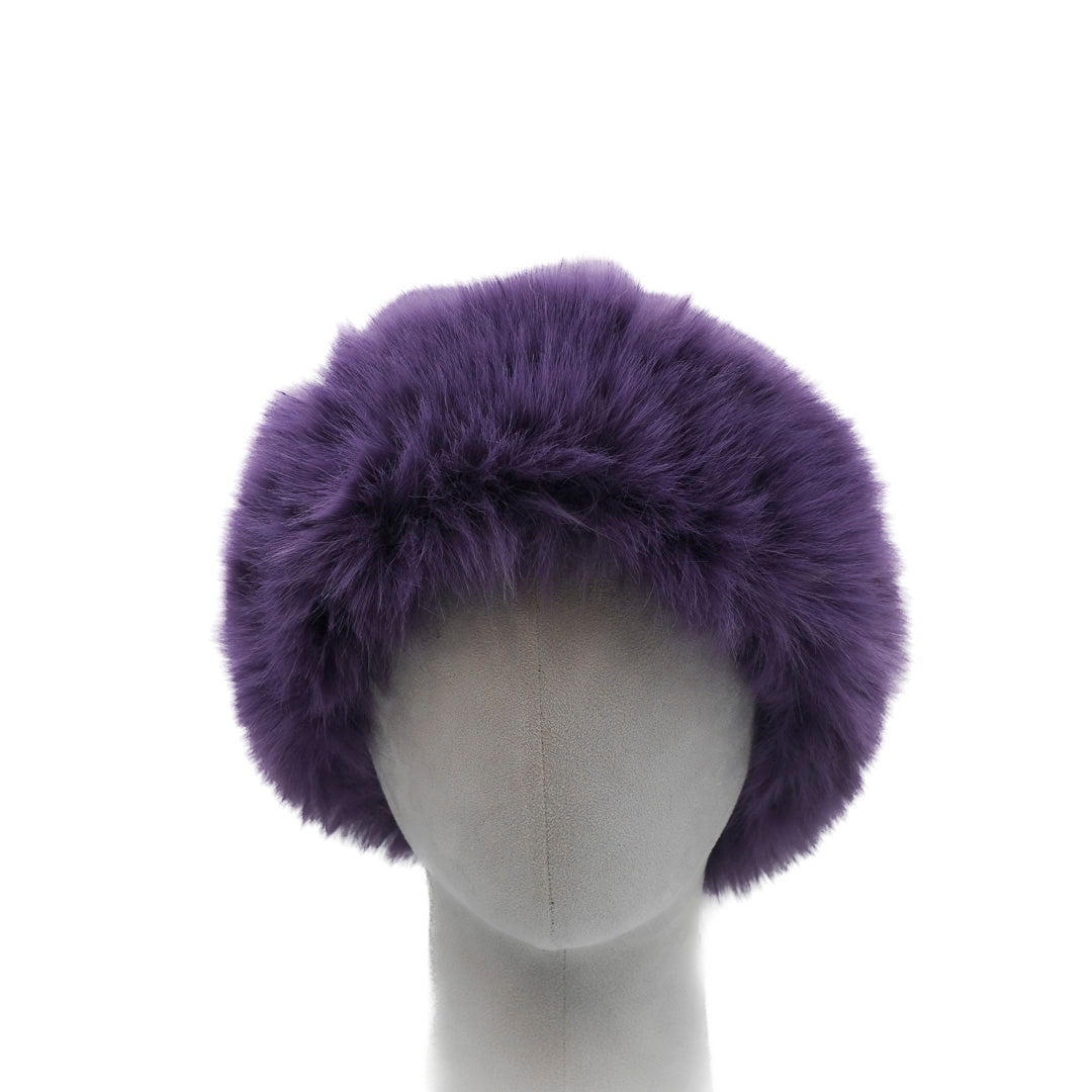 Cappello in eco pelliccia colorata