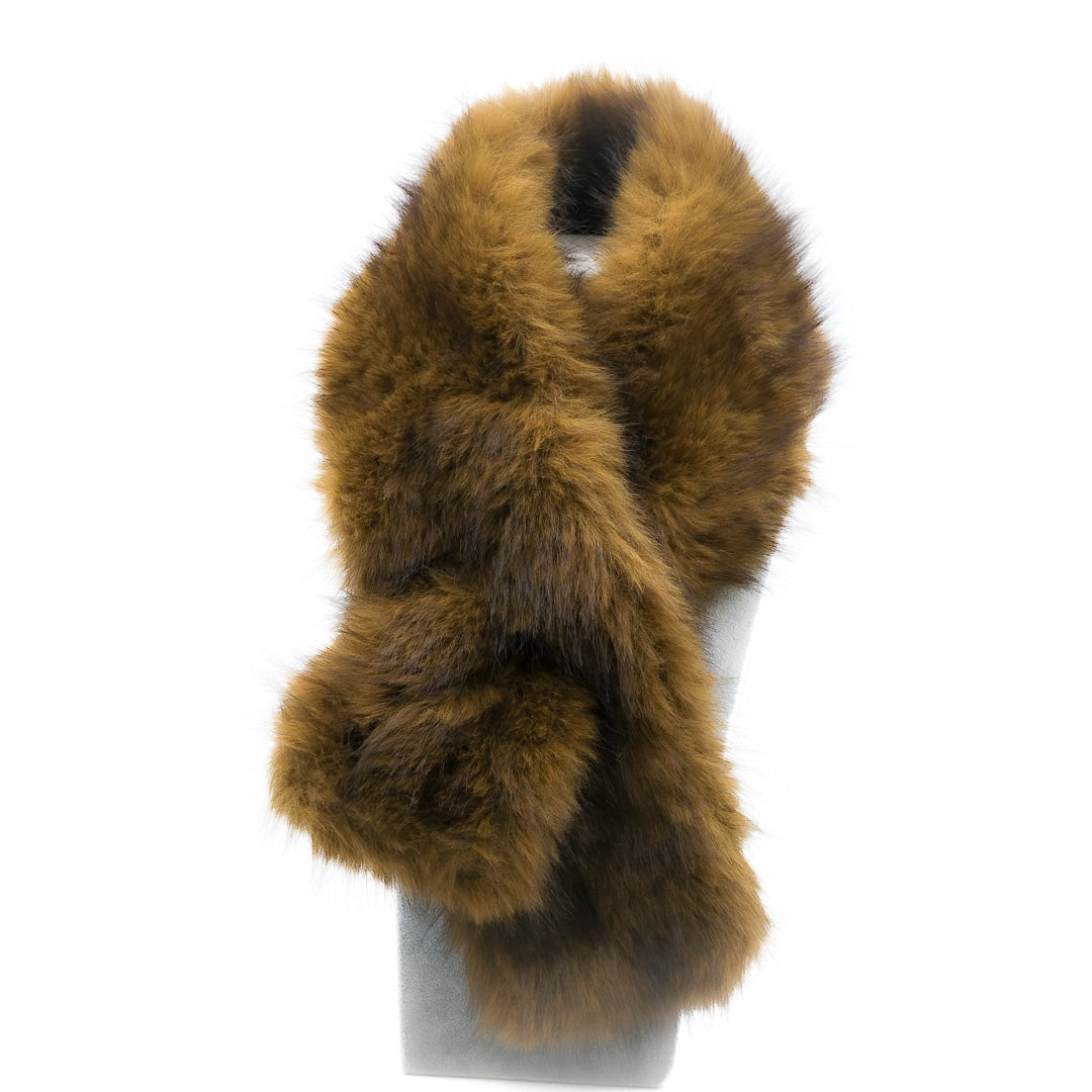 Sciarpa in eco pelliccia