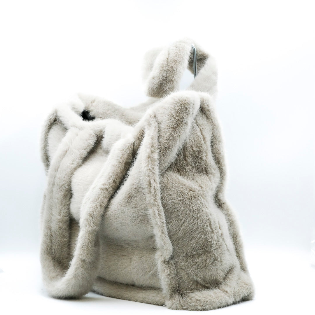 Borsa in eco pelliccia
