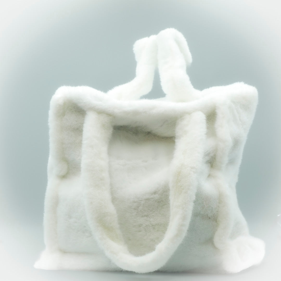 Borsa in eco pelliccia