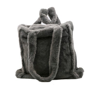 Borsa in eco pelliccia