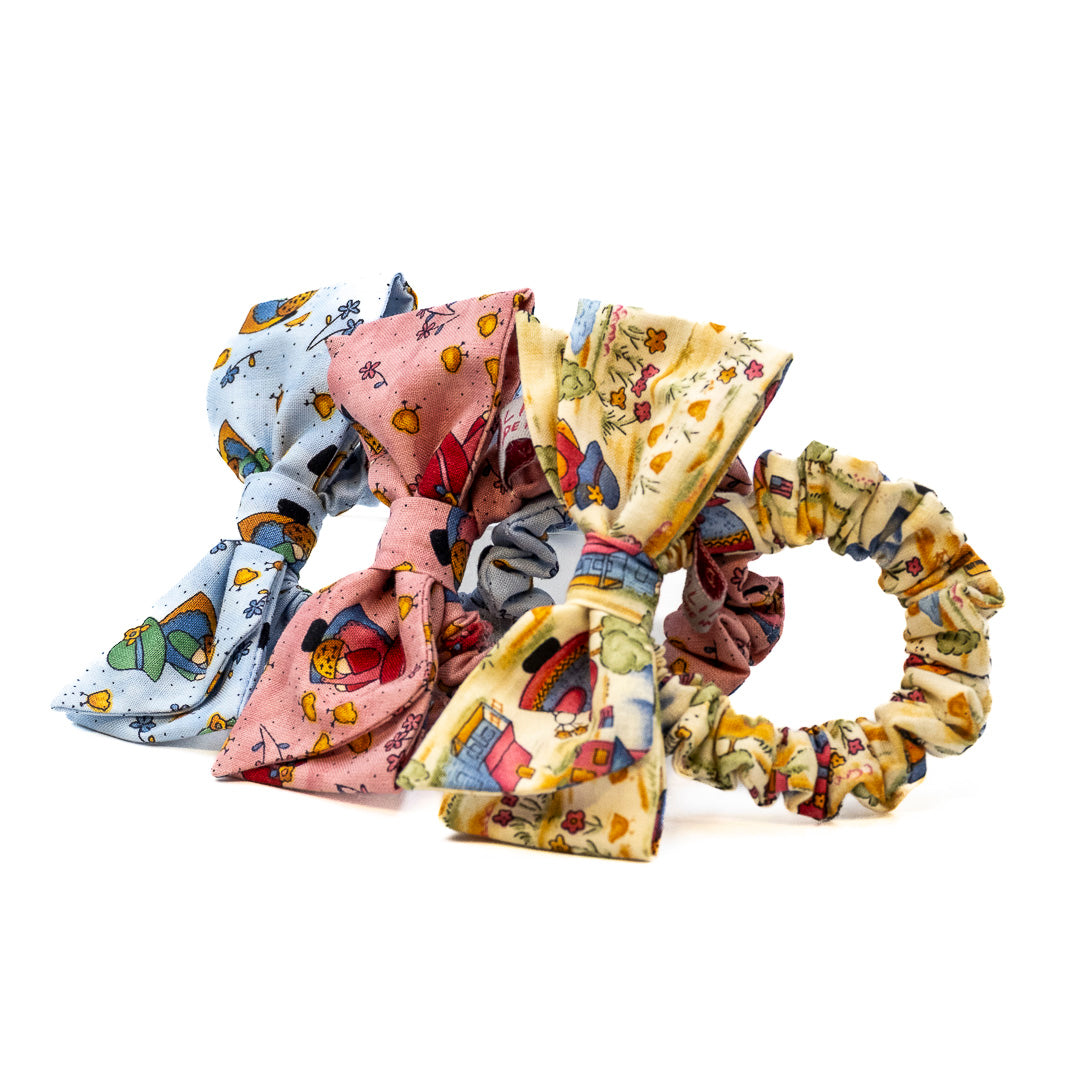 Elastico per bambina con fiocco