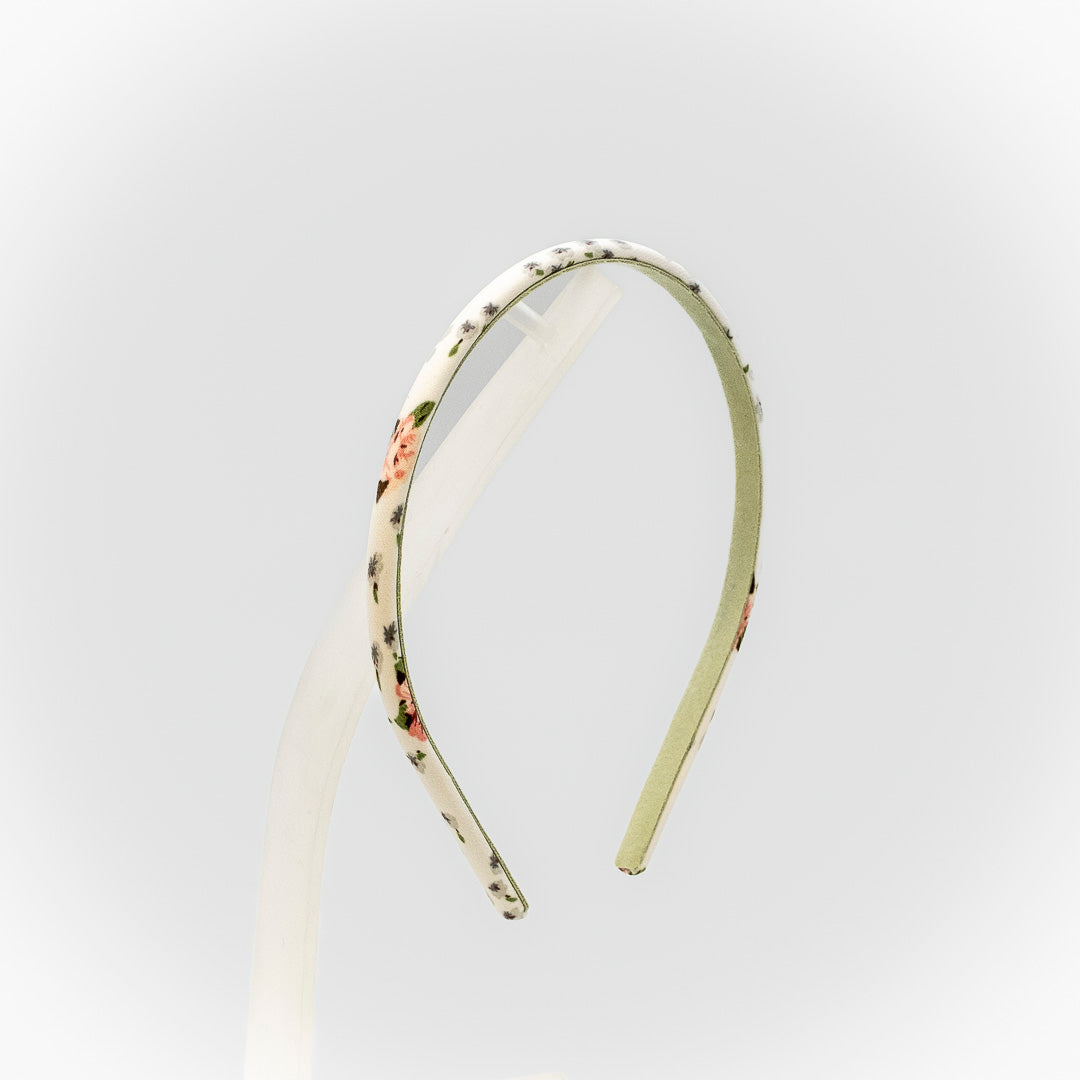 Cerchietto per capelli tessuto provenzale