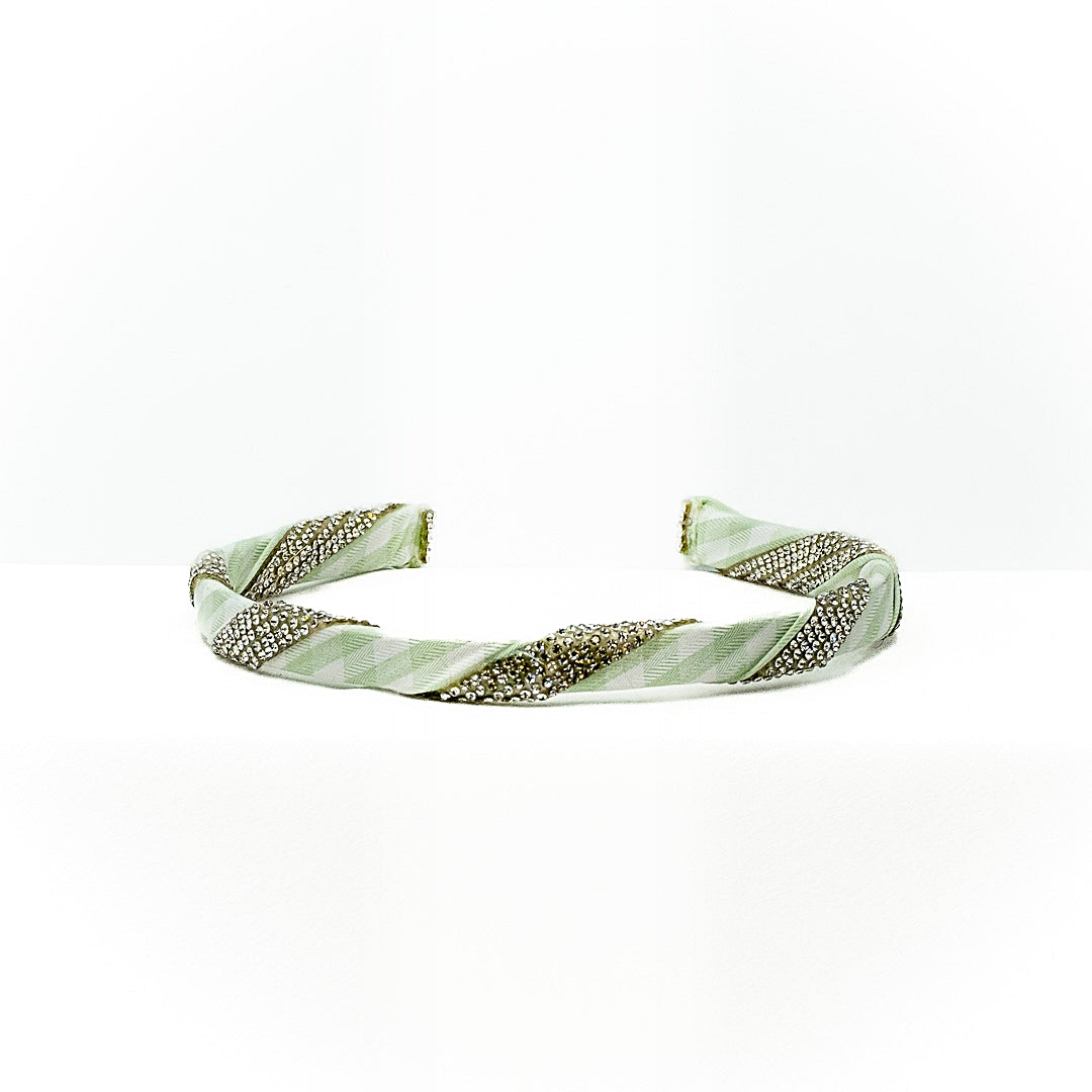 Cerchietto per capelli con strass