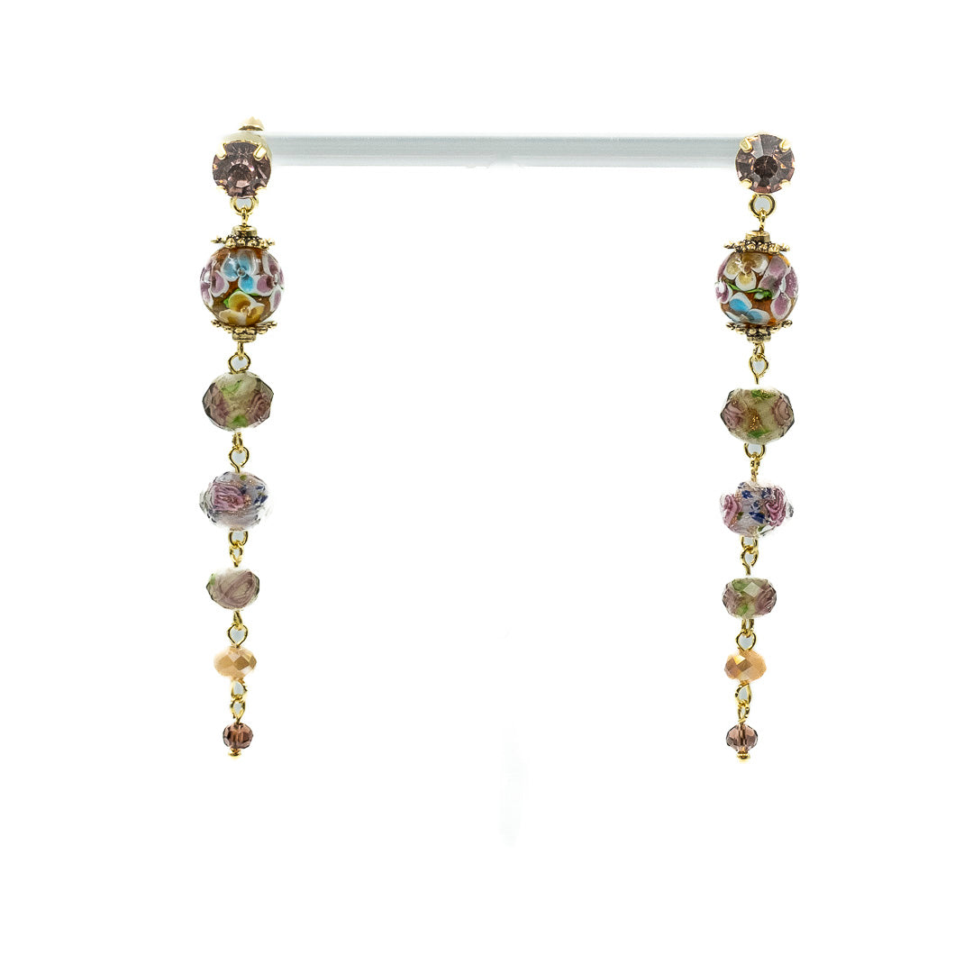 Orecchini con murrine