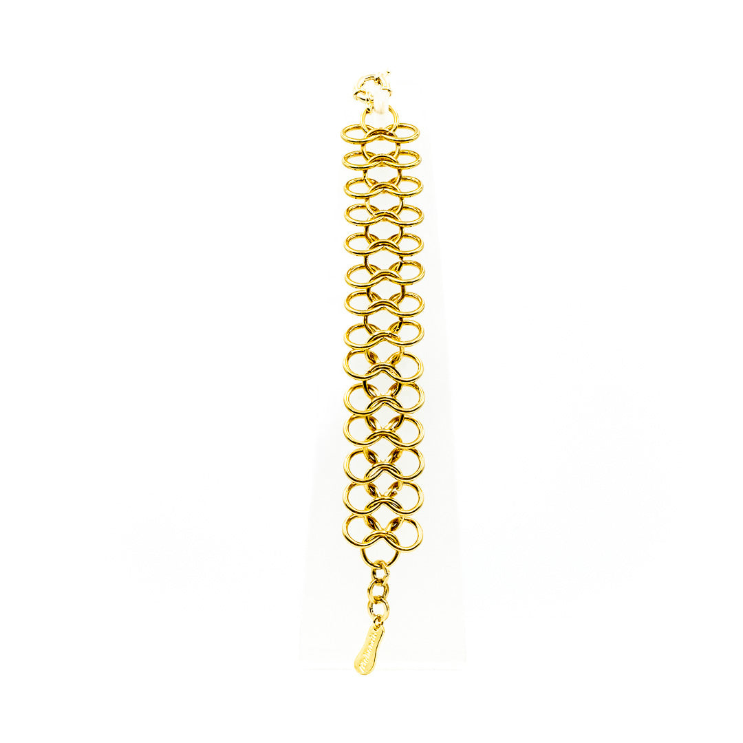 Bracciale maglia metallo