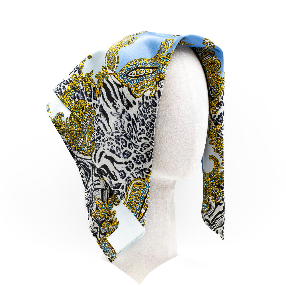 Foulard bandana stampa safari