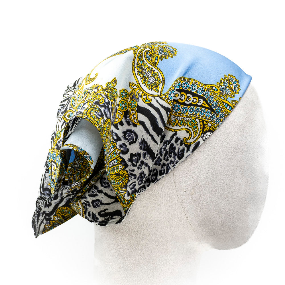 Foulard bandana stampa safari