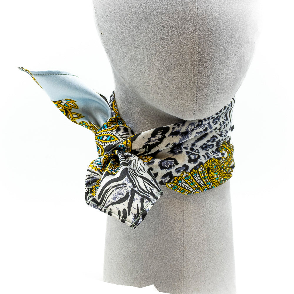 Foulard bandana stampa safari