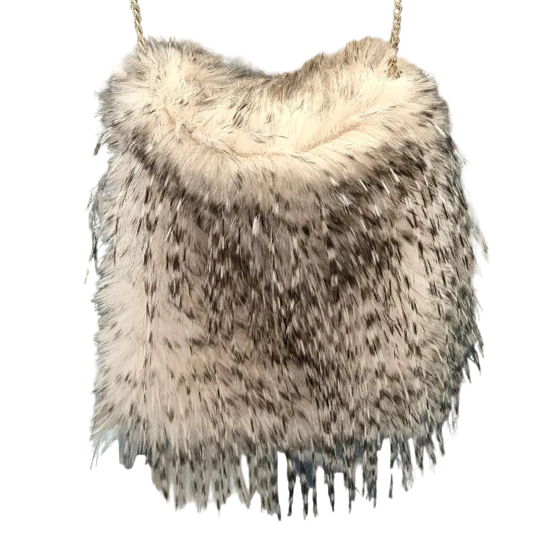 Tracolla eco pelliccia
